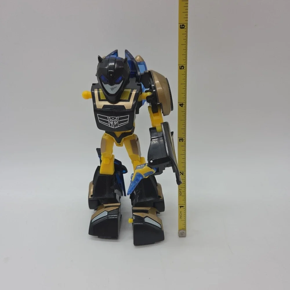 Transformers Animated Elite Guard Bumblebee Hasbro Deluxe Class 2009 INCOMPLETE